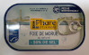 Foie de morue sans sel de la conserverie Phare d'Eckmühl Foie de morue sans sel Phare d'Eckmühl
