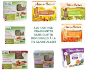 Produits bio sans gluten : Tartines craquantes