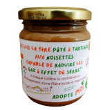 Tartimouss Noisette Cacao de Graine de Choc Produits bio sans lactose : Tartimouss noisette intense